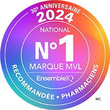 2018 #1 National OTC Brand Pharmacist Recommended