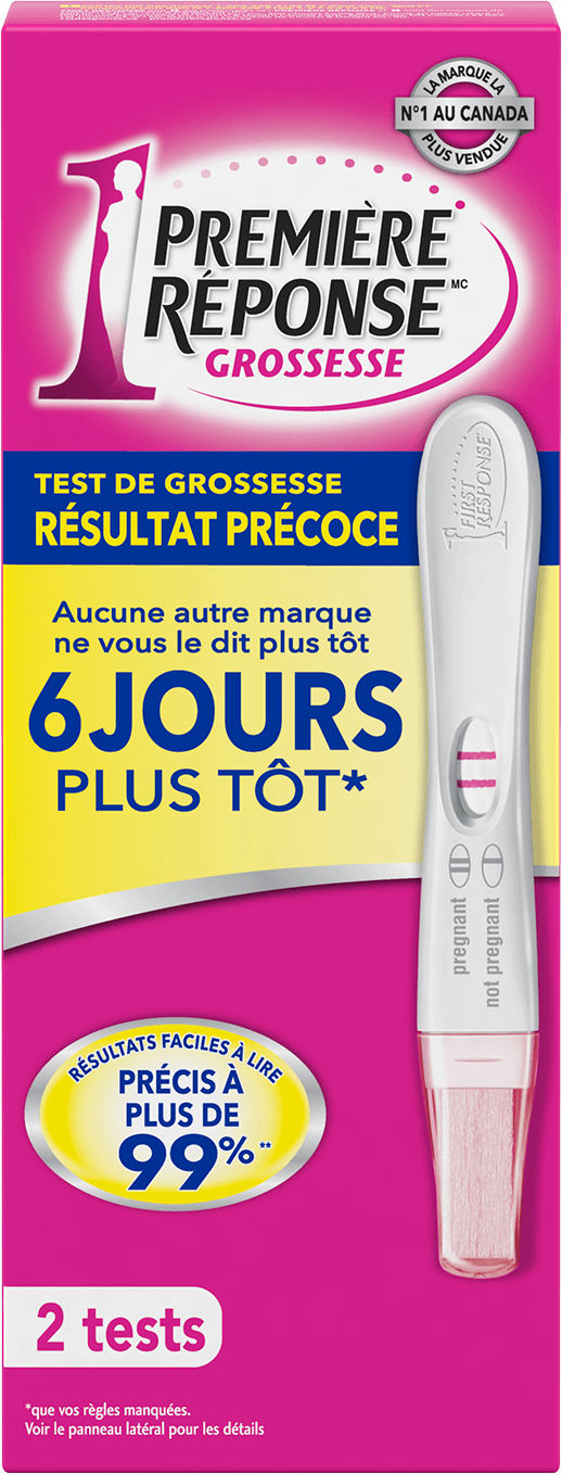 Test de grossesse et résultat précoce | PREMIÈRE RÉPONSE ...