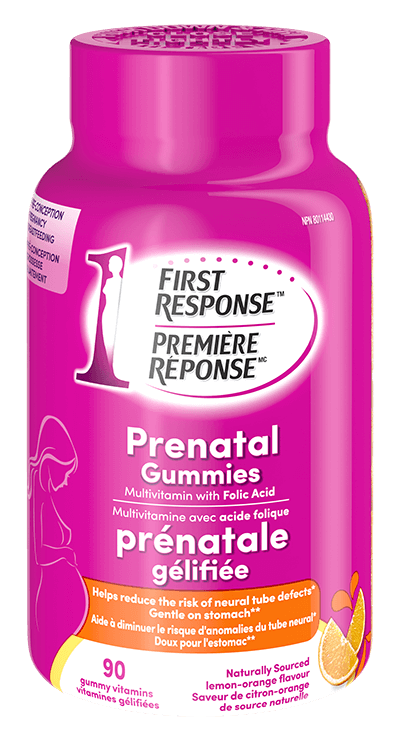 FIRST RESPONSE™ Prenatal Multivitamin Gummies