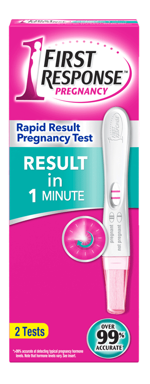 How accurate is first response 6 days early pregnancy test First Response Rapid Result Pregnancy Test Results In 1 Minute First Response