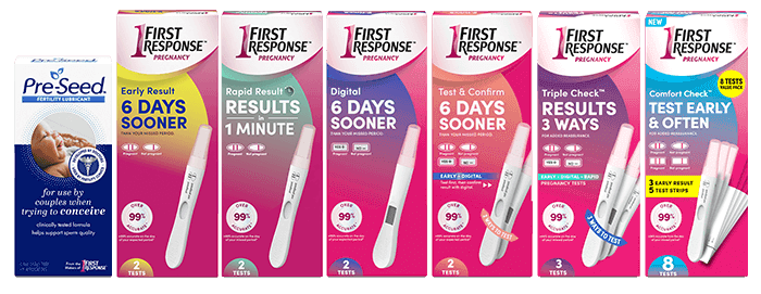 At-Home Pregnancy Test Kits & Pregnancy Planning | First