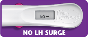 First Response ovulation test with no LH surge